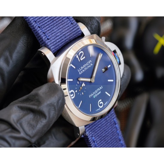 Panerai-PAM1356 Luminor 44mm Blue Dial SS/NY V7F A9010