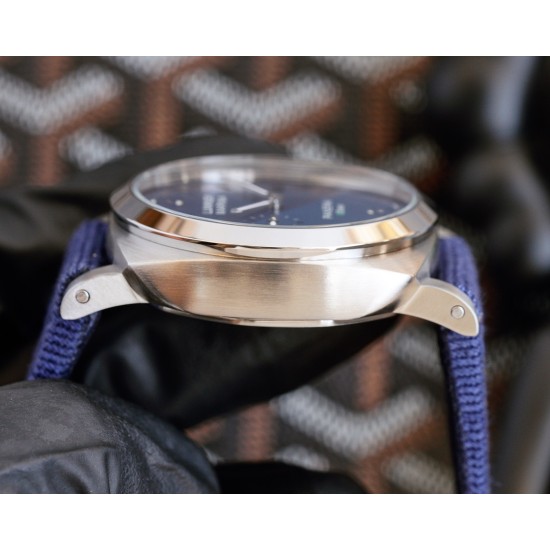 Panerai-PAM1356 Luminor 44mm Blue Dial SS/NY V7F A9010