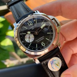 Panerai-Luminor GMT PAM088 44mm SS/LE Black/Stk V7F A7750