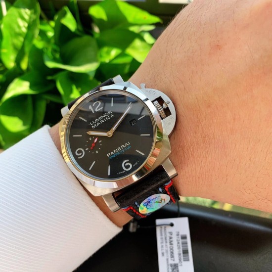 Panerai-Luminor Marina PAM732 44mm SS/LE Black Dial V7F P9010