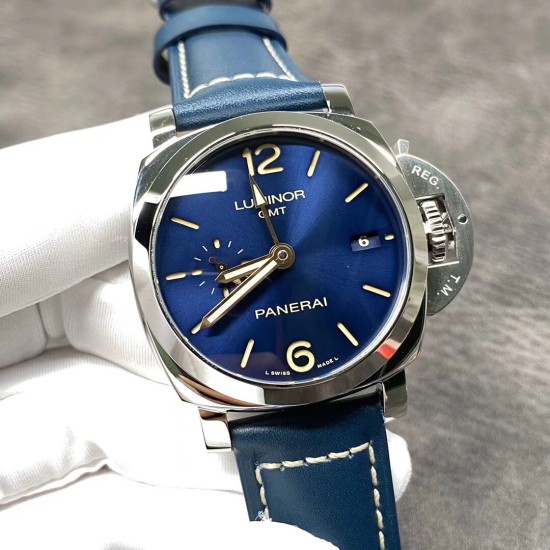 Panerai-PAM688 Luminor GMT 42mm SS/LE Blue VSF V2 P9001