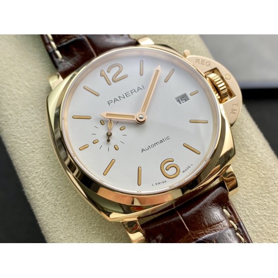 Panerai-Luminor Due PAM1042 42mm RG/LE White VSF P900