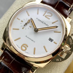 Panerai-Luminor Due PAM1042 42mm RG/LE White VSF P900