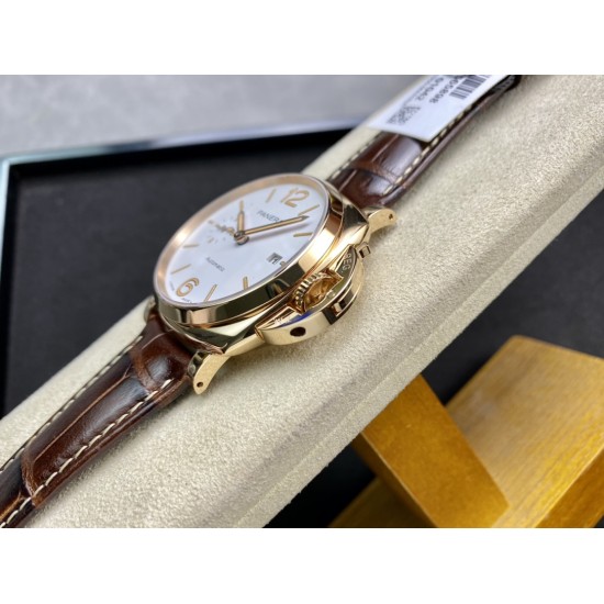 Panerai-Luminor Due PAM1042 42mm RG/LE White VSF P900