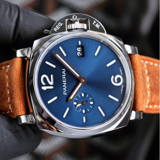 Panerai-Luminor Due PAM1274 42mm SS/LE Blue Dial VSF P900