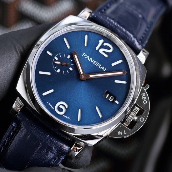 Panerai-Luminor Due PAM1274 42mm SS/LE Blue Dial VSF P900