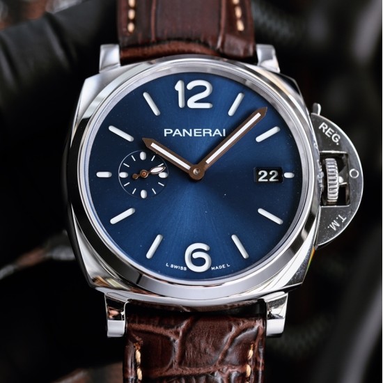 Panerai-Luminor Due PAM1274 42mm SS/LE Blue Dial VSF P900