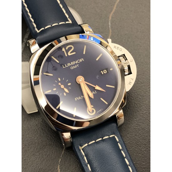 Panerai-PAM688 Luminor GMT 42mm SS/LE Blue VSF V2 P9001