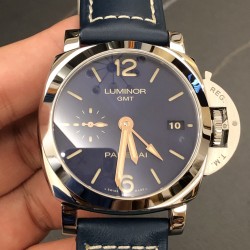 Panerai-PAM688 Luminor GMT 42mm SS/LE Blue VSF V2 P9001