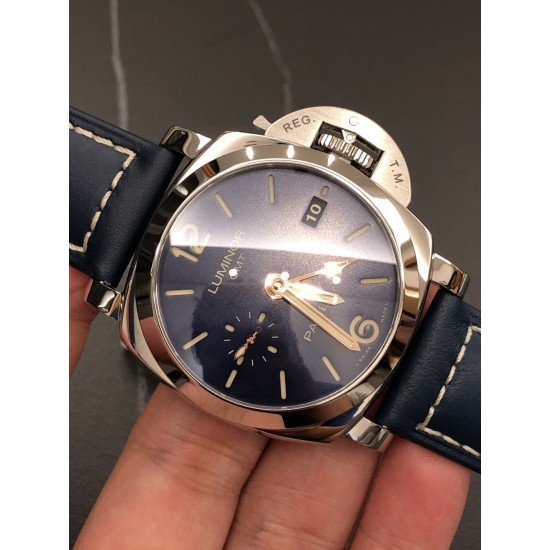 Panerai-PAM688 Luminor GMT 42mm SS/LE Blue VSF V2 P9001