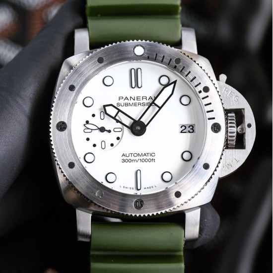 Panerai-Submersible PAM2223 42mm SS/RU White Dial VSF P900