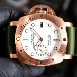 Panerai-Submersible PAM2223 42mm RG/RU White Dial VSF P900