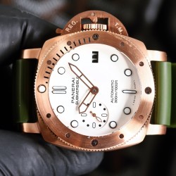 Panerai-Submersible PAM2223 42mm RG/RU White Dial VSF P900