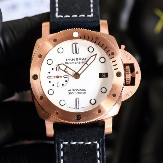 Panerai-Submersible PAM2223 42mm RG/RU White Dial VSF P900