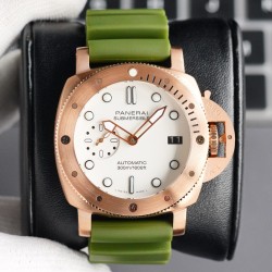 Panerai-Submersible PAM2223 42mm RG/RU White Dial V7F P900