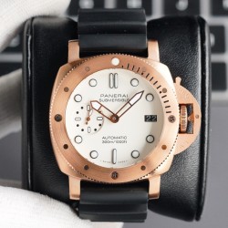 Panerai-Submersible PAM2223 42mm RG/RU White Dial V7F P900