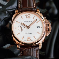 Panerai-Luminor Due PAM1274 42mm RG/LE White Dial V7F P900