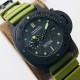 Panerai - PAM961 Submersible 47MM CarboTech FC/RU Black Dial VSF P9010