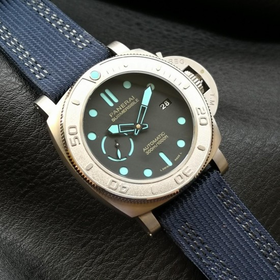 Panerai-Submersible PAM985 Mike Horn 47mm TI/NY Black Dial VSF P9010