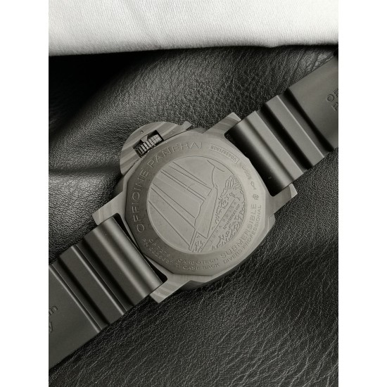 Panerai-PAM1039 Submersible Luna Rossa GMT 47mm Carbon/RU VSF P9010 Super Clone