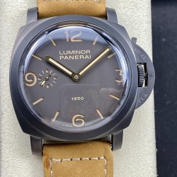 Panerai-Luminor Pam375 47mm DLC/LE Black Dial HWF A6497
