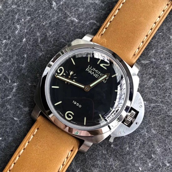 Panerai- Luminor Pam127 47mm SS/LE Black Dial ZF A6497