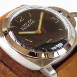 Panerai- Luminor Pam127 47mm SS/LE Black Dial ZF A6497