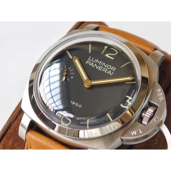 Panerai- Luminor Pam127 47mm SS/LE Black Dial ZF A6497