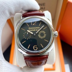 Panerai-Radiomir 8 Days Men's 45mm SS/LE Black Dial King A2555