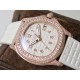 Patek Philippe - Aquanaut Ladies 35mm Diams RG/RU Wht PPF MY9015 Mod