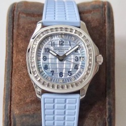 Patek Philippe - Aquanaut Ladies 35mm Dm Bez SS/RU Blue MOP PPF MY9015