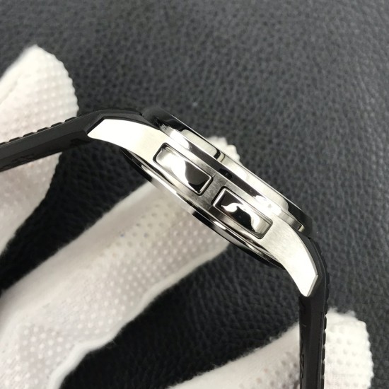 Aquanaut Travel Time 5164A 41mm SS/RU Black ZF V2 A324