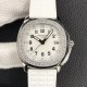 Patek Philippe - Aquanaut Lady 5067 35.6mm Dia SS/RU White Dial PPF Quartz