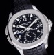 Patek Philippe - Aquanaut Travel Time 5164A 41mm SS/RU Blk GRF V2 MY9015 Mod