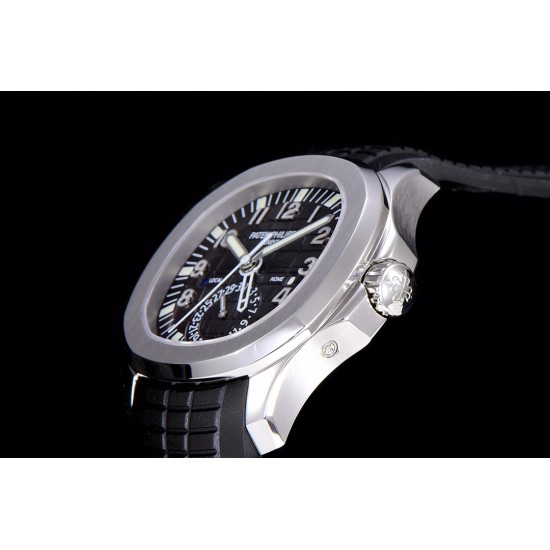 Patek Philippe - Aquanaut Travel Time 5164A 41mm SS/RU Grey GRF V2 MY9015 Mod