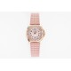 Patek Philippe - Aquanaut Ladies 35.6mm Dia RG/RU Pink Dial PPF A324