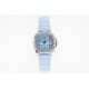 Patek Philippe - Aquanaut Ladies 35.6mm Dia RG/RU Ice Blue Dial PPF A324