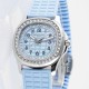 Patek Philippe - Aquanaut Ladies 35.6mm Dia RG/RU Ice Blue Dial PPF A324