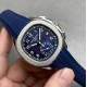 Patek Philippe - Aquanaut Chronograph 5968A 42mm SS/RU Blue OMF Asian 7750