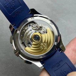 Patek Philippe - Aquanaut Chronograph 5968A 42mm SS/RU Blue OMF Asian 7750