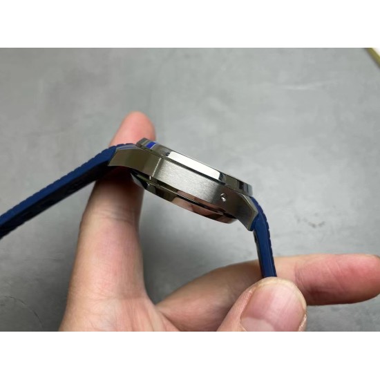 Patek Philippe - Aquanaut Chronograph 5968A 42mm SS/RU Blue OMF Asian 7750