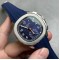 Patek Philippe - Aquanaut Chronograph 5968A 42mm SS/RU Blue OMF Asian 7750