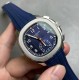 Patek Philippe - Aquanaut Chronograph 5968A 42mm SS/RU Blue OMF Asian 7750
