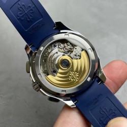 Patek Philippe - Aquanaut Chronograph 5968A 42mm SS/RU Blue OMF Asian 7750