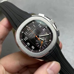 Patek Philippe - Aquanaut Chronograph 5968A 42mm SS/RU Grey OMF Asian 7750