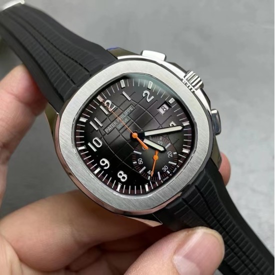 Patek Philippe - Aquanaut Chronograph 5968A 42mm SS/RU Grey OMF Asian 7750