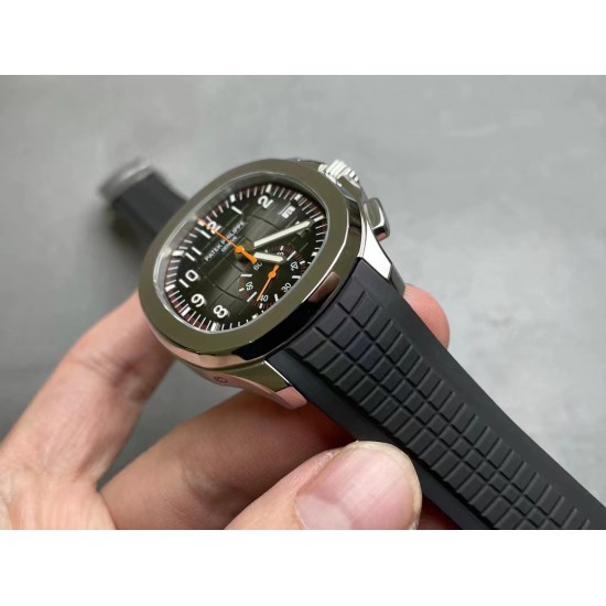 Patek Philippe - Aquanaut Chronograph 5968A 42mm SS/RU Grey OMF Asian 7750