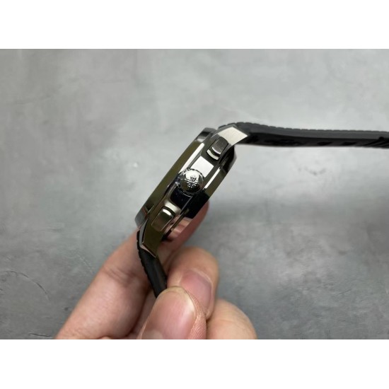 Patek Philippe - Aquanaut Chronograph 5968A 42mm SS/RU Grey OMF Asian 7750