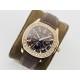 Patek Philippe - Aquanaut Travel Time 40mm Diamonds RG/RU Brown Dial PPF A324