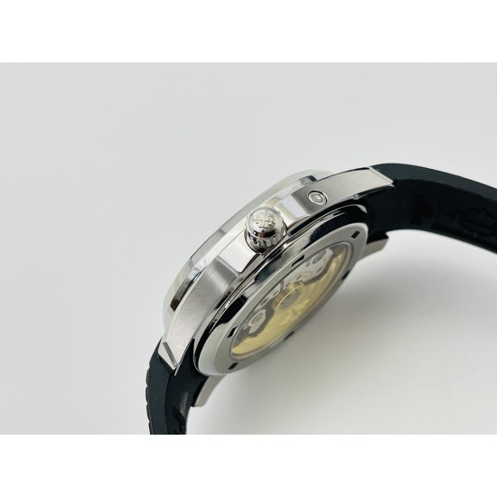 Patek Philippe - Aquanaut Travel Time 40mm Diamonds SS/RU Black Dial PPF A324